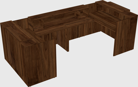 Reception desk u-shape