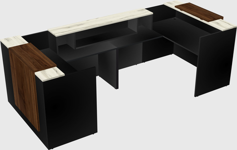 Reception desk u-shape