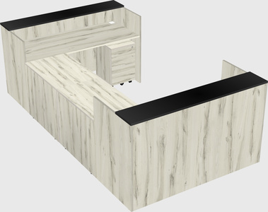 Reception desk u-shape