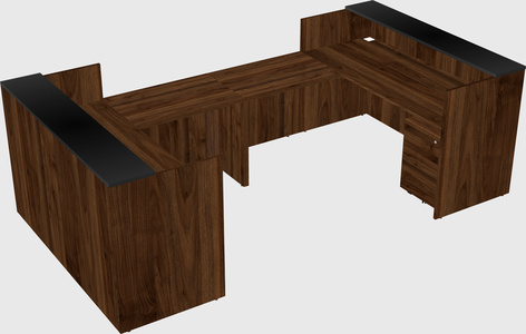 Reception desk u-shape