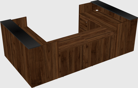 Reception desk u-shape