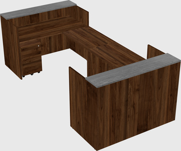 Reception desk u-shape