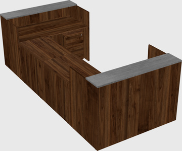 Reception desk u-shape