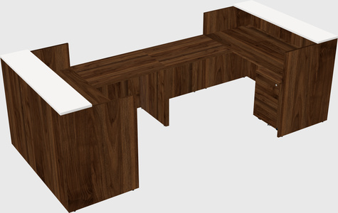 Reception desk u-shape