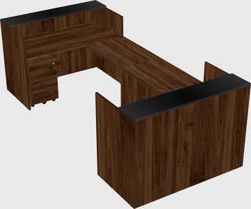 Reception desk u-shape