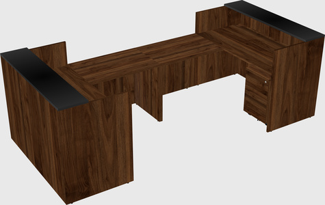 Reception desk u-shape