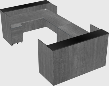Reception desk u-shape