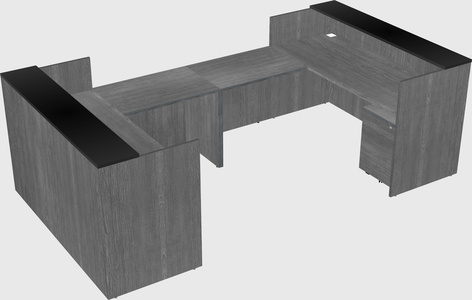Reception desk u-shape
