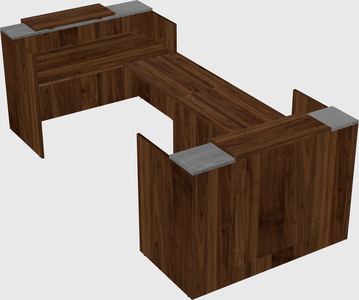 Reception desk u-shape