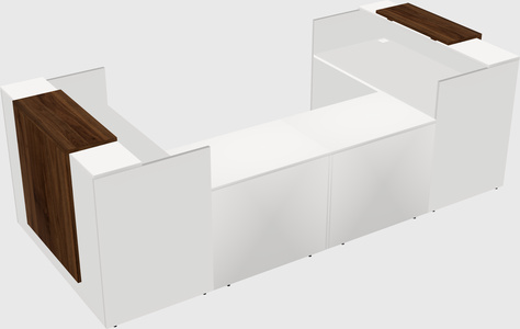 Reception desk u-shape