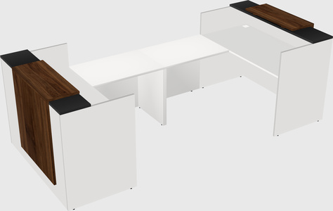 Reception desk u-shape