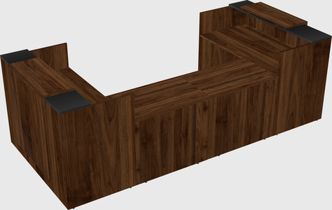 Reception desk u-shape