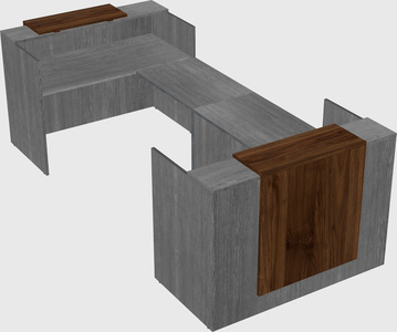 Reception desk u-shape