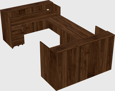 Reception desk u-shape