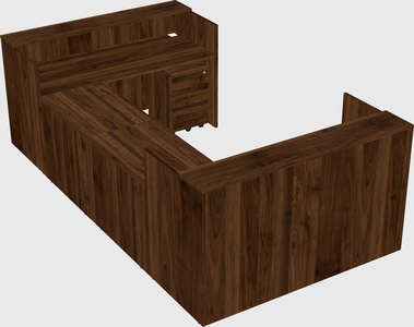 Reception desk u-shape