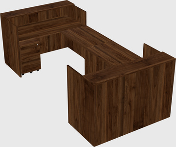 Reception desk u-shape