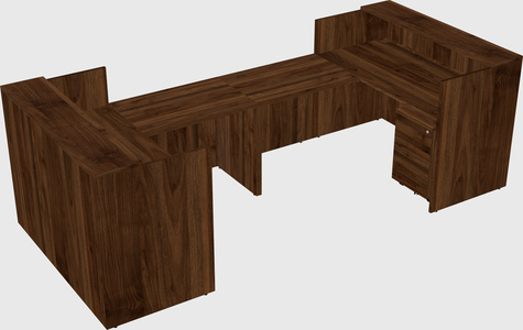 Reception desk u-shape