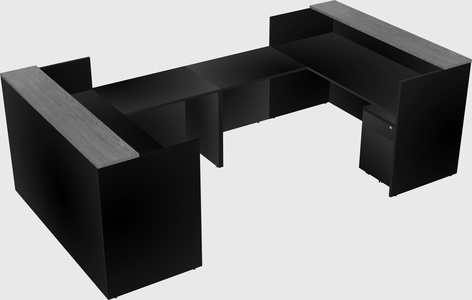 Reception desk u-shape