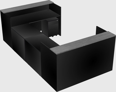 Reception desk u-shape