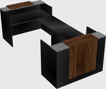 Reception desk u-shape