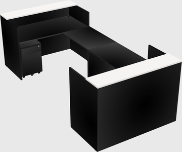 Reception desk u-shape