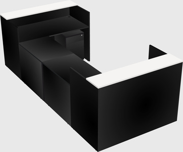 Reception desk u-shape