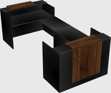 Reception desk u-shape