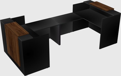 Reception desk u-shape