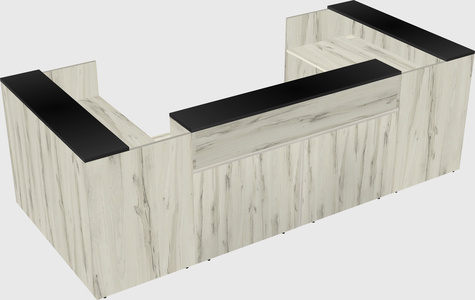 Reception desk u-shape