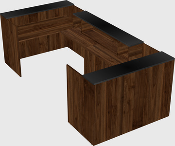 Reception desk u-shape