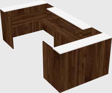 Reception desk u-shape