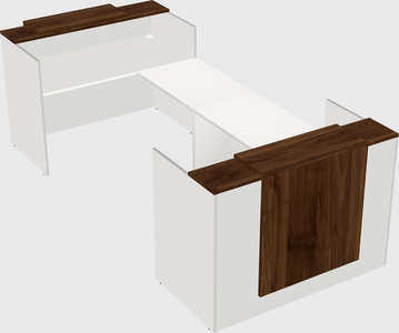 Reception desk u-shape