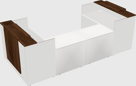 Reception desk u-shape
