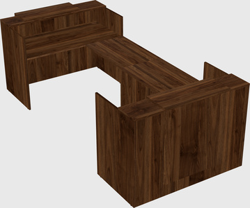 Reception desk u-shape