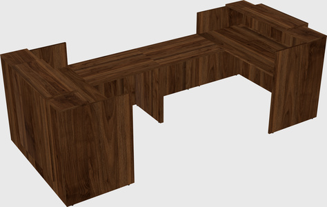 Reception desk u-shape