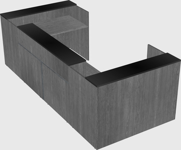 Reception desk u-shape