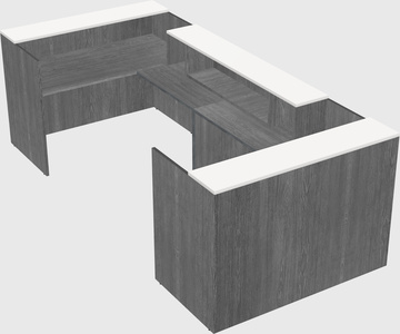 Reception desk u-shape