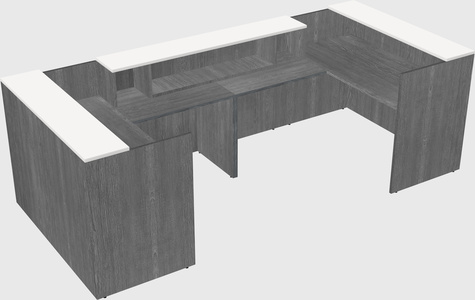 Reception desk u-shape