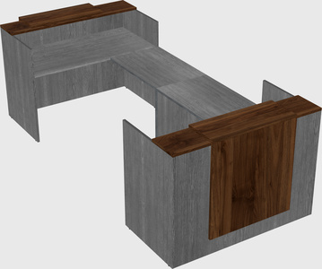 Reception desk u-shape