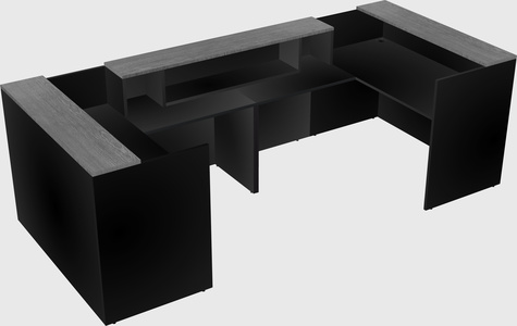 Reception desk u-shape