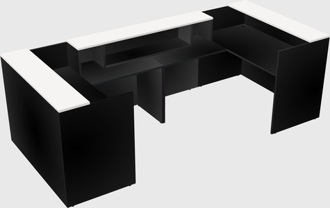 Reception desk u-shape