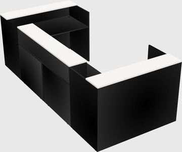 Reception desk u-shape