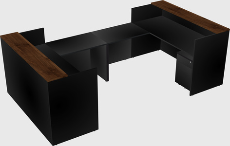 Reception desk u-shape