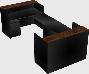 Reception desk u-shape