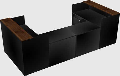 Reception desk u-shape