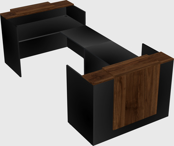 Reception desk u-shape