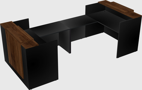 Reception desk u-shape
