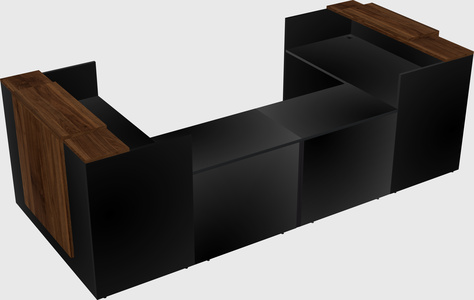 Reception desk u-shape