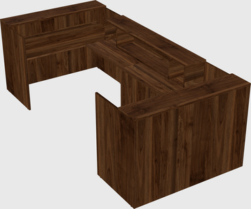 Reception desk u-shape