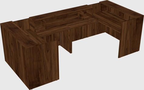 Reception desk u-shape